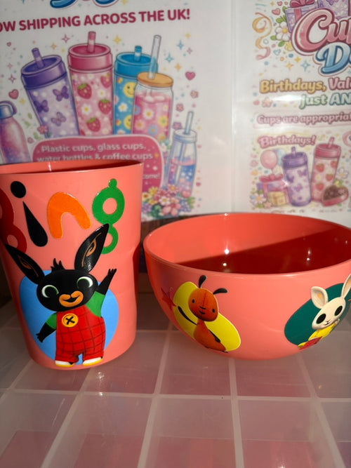 Bing cup and bowl set
