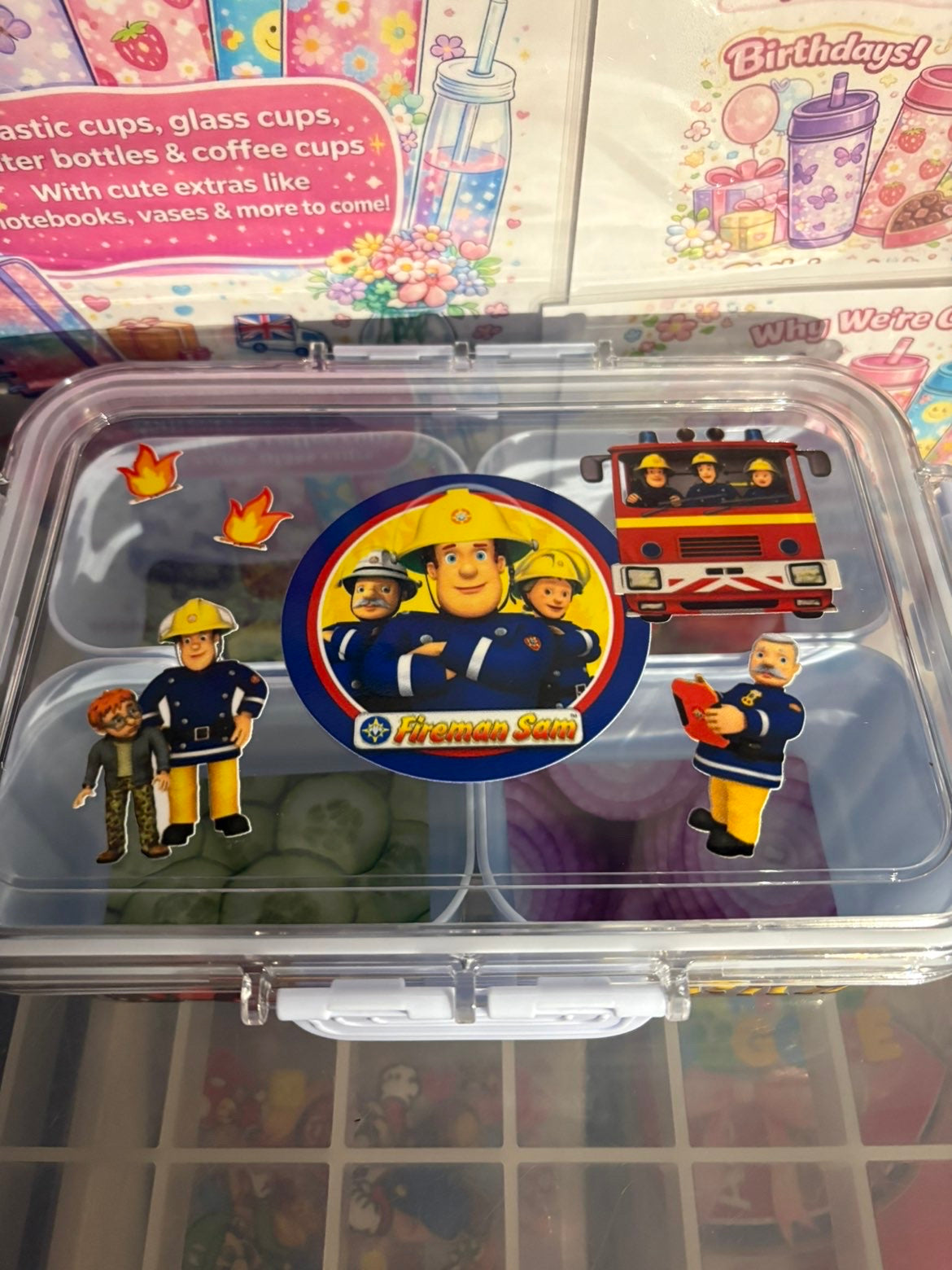 Fireman Sam lunch box