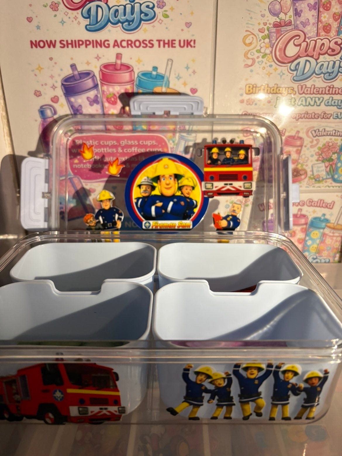 Fireman Sam lunch box